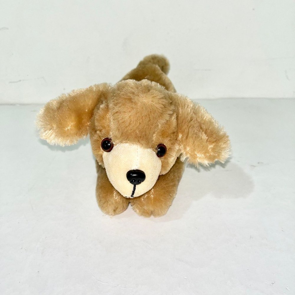 Caravan Softoys Lying Dog Plush Stuffed Animal 12" length